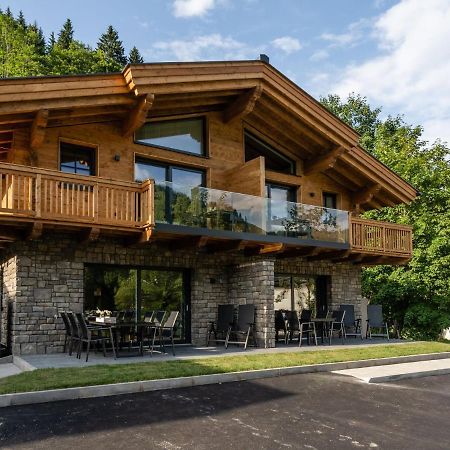 Semi Detached Chalet In M Hlbach With Sauna Mühlbach am Hochkönig Esterno foto